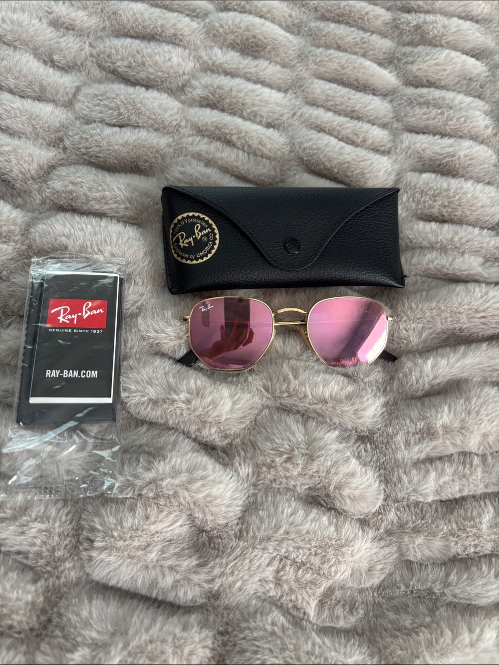NWOT Ray-Ban Hexagonal Flat Lenses
